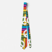 Peace Neck Tie der 1970er Jahre Krawatte (Vorderseite)