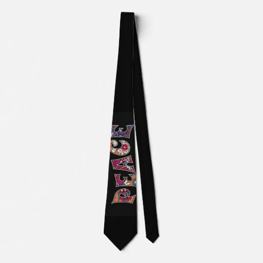Peace Necktie Krawatte (Vorderseite)