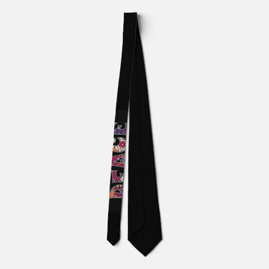 Peace Necktie Krawatte (Rückseite)