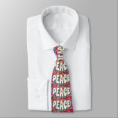 Peace Necktie Krawatte (Gebunden)