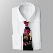 Peace Necktie Krawatte (Gebunden)