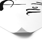 Peace No War Poster (Standard-Bildformat) (Ecke)