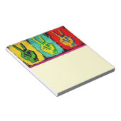 Peace Notepad Notizblock (angewinkelt)