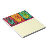 Peace Notepad Notizblock (angewinkelt)