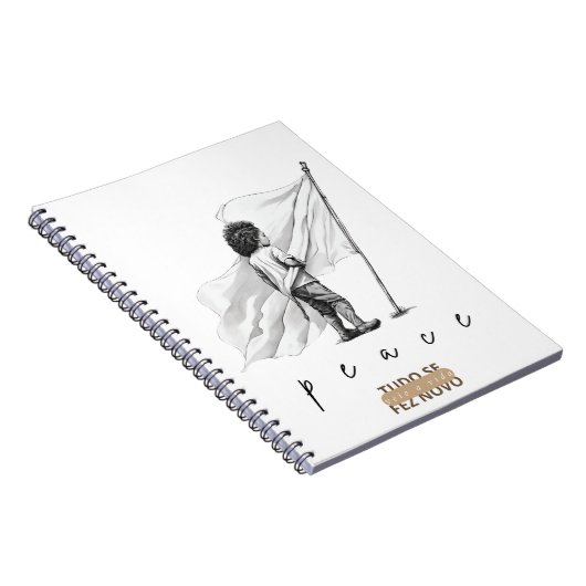 Peace Notizblock (Rechte Seite)