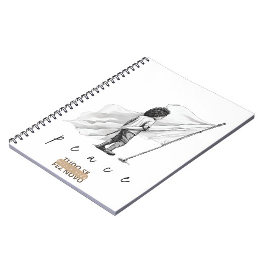 Peace Notizblock (Linke Seite)