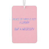 Peace of mind autolufterfrischer (Rückseite)