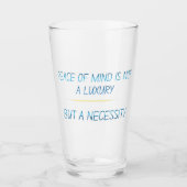 Peace of mind glas (Vorderseite)