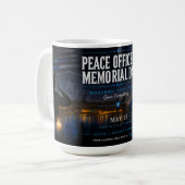 Peace Officers Memorial Day London Bridge Kaffeetasse (Vorderseite Links)