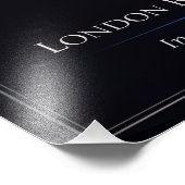 Peace Officers Memorial Day London Bridge Poster (Ecke)