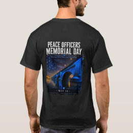 Peace Officers Memorial Day London Bridge T-Shirt