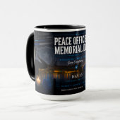 Peace Officers Memorial Day London Bridge Tasse (Vorderseite Links)