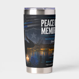 Peace Officers Memorial Day London Bridge Thermobecher