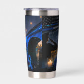 Peace Officers Memorial Day London Bridge Thermobecher (Rechts)