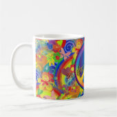 Peace Om Shanti | BLUME POWER Kaffeetasse (Links)