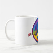 Peace Om Shanti Kaffeetasse (Links)