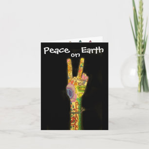 PEACE on Earth Christmas Card by SRF Feiertagskarte
