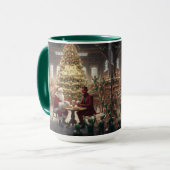 Peace on Earth Christmas Mug AI Used Tasse (Vorderseite Links)