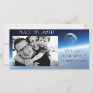 Peace On Earth Feiertagskarte