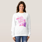 Peace on Earth Goodwill ChristmasT-Shirt Sweatshir Sweatshirt (Vorne ganz)