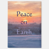Peace On Earth  Magnet (Vorderseite)