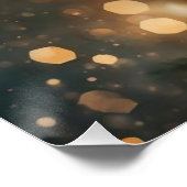 ‘Peace On Earth’ Vintage Christmas Poster (Ecke)