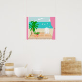 "Peace"-Originalmalerei Poster (Küche)