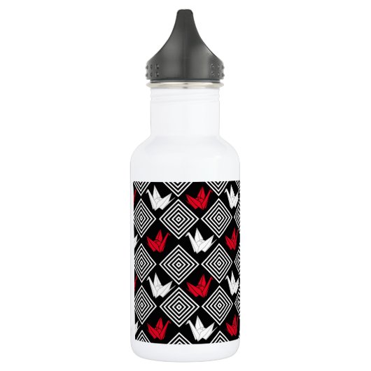 Peace Orizuru Pattern Edelstahlflasche (Links)