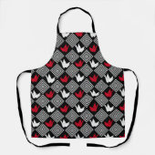 Peace Orizuru Pattern Schürze (Vorderseite)