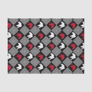 Peace Orizuru Pattern Seidenpapier
