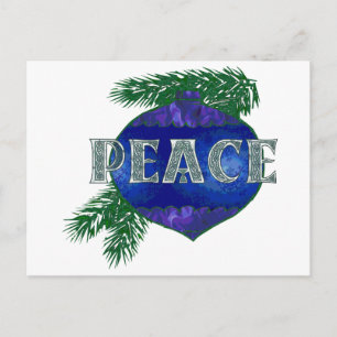 Peace Ornament Postkarte