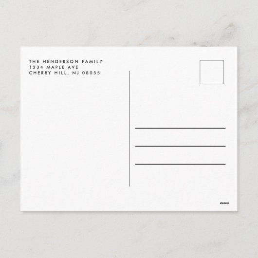 Peace Out 2020 Family Foto Weihnachten Neues Jahr (Rückseite)