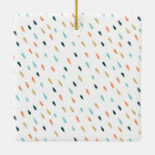 Peace Out 2020 Funny COVID Weihnachten Keramikornament (Rückseite)