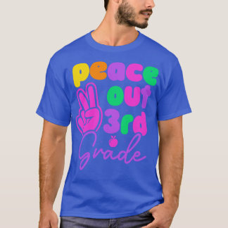 Peace Out 3. Klasse Letzter Schulsommer Vaca T-Shirt