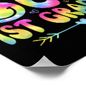 Peace Out 3rd Grade CL of 2025 Goodbye Abschluss Poster (Ecke)
