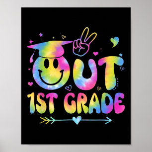 Peace Out 3rd Grade CL of 2025 Goodbye Abschluss Poster