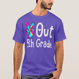 Peace Out 5. Klasse 5 Abschluss T-Shirt