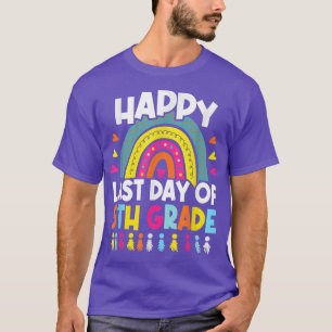 Peace Out 5th Grade Abschluss Letzter Tag Schule 2 T-Shirt