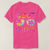 Peace Out 5th Grade Gefärbte Krawatte Abschluss T-Shirt (Design vorne)