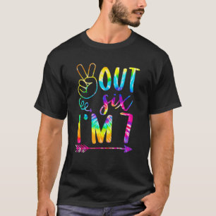 Peace Out 6. Ich bin 7 Gefärbte Krawatten 7. Gebur T-Shirt