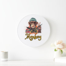 Peace Out Affe Lustiges Retro Vintage Design
