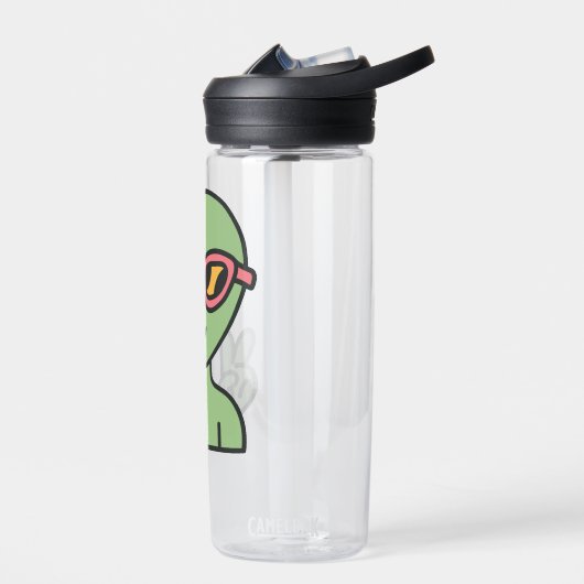 Peace Out Alien Trinkflasche (Links)
