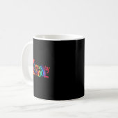 Peace Out Elementarschule zurück zur Gefärbte Kraw Kaffeetasse (Vorderseite Links)