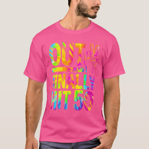 Peace Out Endlich 50 Jahre alt geworden 50. Geburt T-Shirt