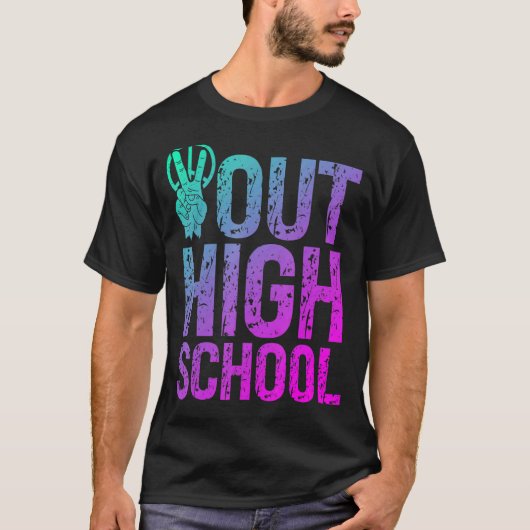 Peace Out High School T-Shirt (Vorderseite)