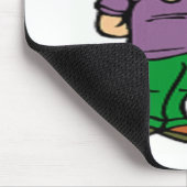 "PEACE OUT, MAN" HIPPIE MOUSEPAD (Ecke)