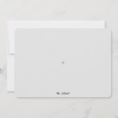 Peace Out Maroon Tassel Covid Foto Abschluss Ankündigung (Rückseite)