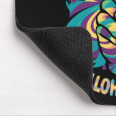 Peace Out Middle Hello High School Gefärbte Krawat Mousepad (Ecke)