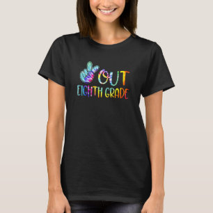 Peace Out Prek Achte Grade Happy letzten Tag von S T-Shirt