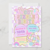 Peace Out Single macht schwindelerregende Vielfalt Einladung (Vorderseite)